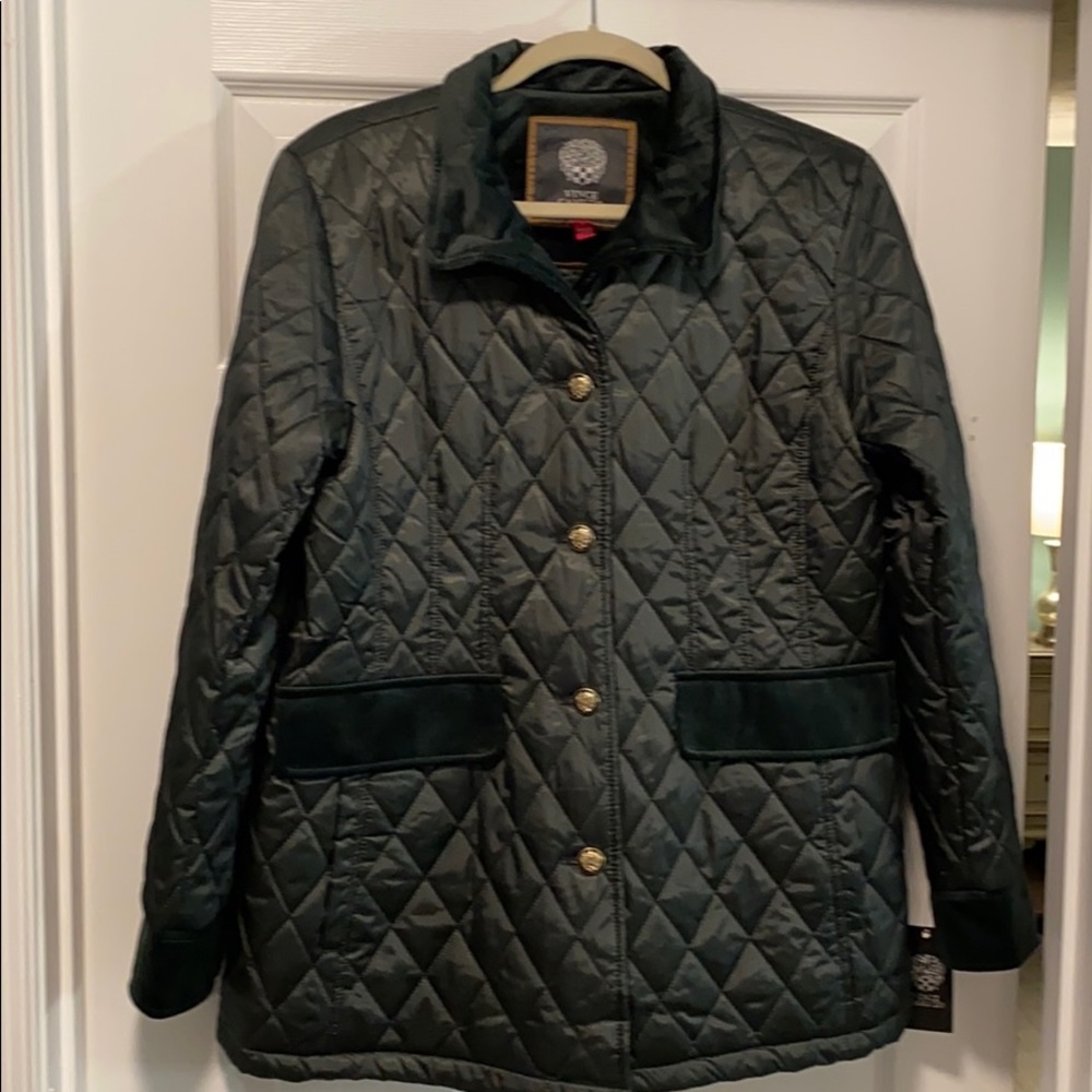 Vince Camuto Flap Pocket Quilted Jacket